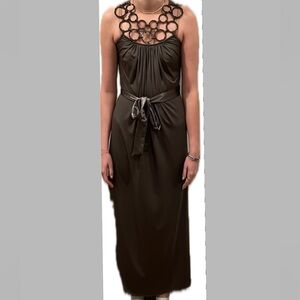Lyndia Gray Maxi Dress